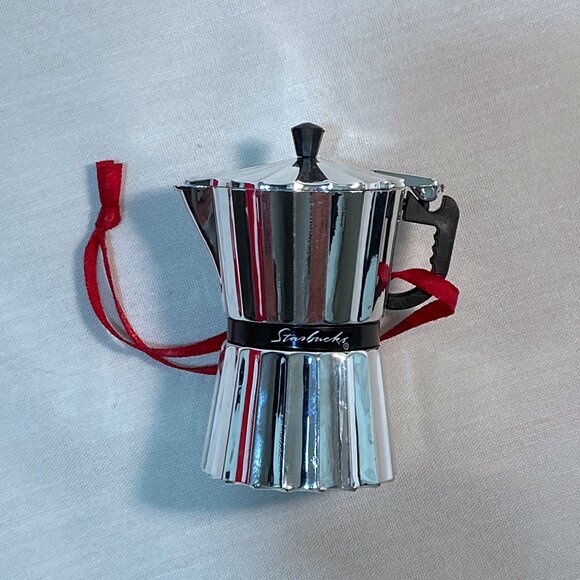 NIB! VTG 1999 Starbucks Moka Pot Coffee Maker / Italian Espresso Percolator - Picture 10 of 11